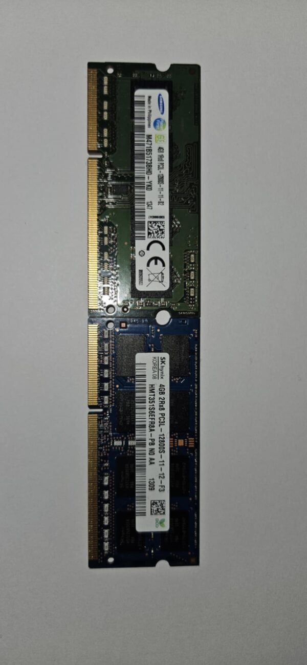 DDR3 SODIMM mälud erinevad